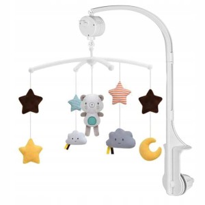 KARUZELA Z PLUSZAKAMI BIAŁA TOY-10