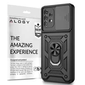 Etui obudowa Alogy Camshield Stand Ring z osłonką na aparat do Samsung Galaxy A32 5G