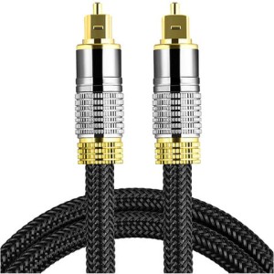 Kabel optyczny cyfrowy Alogy 6.0mm przewód Audio TV PC 5m