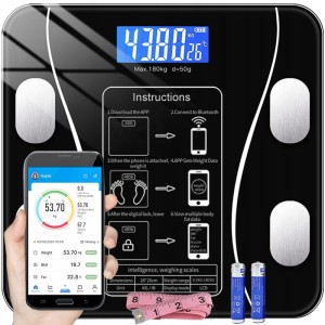 ANALITYCZNA WAGA ŁAZIENKOWA BLUETOOTH M1G936