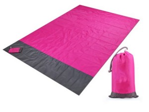 MATA PLAŻOWA KOC PIKNIKOWY NA PLAŻĘ 200x140 CM