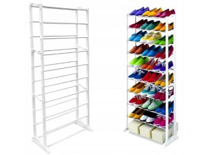 PÓŁKA NA BUTY OBUWIE ORGANIZER STOJAK 30 PAR