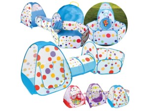 NAMIOT DLA DZIECI 3w1 TUNEL SUCHY BASEN IGLO DOMEK