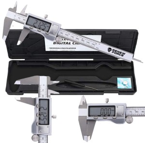 SUWMIARKA METALOWA ELEKTRONICZNA INOX + ETUI DOKŁADNA 0-200mm