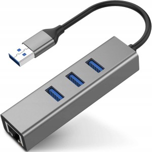 ADAPTER LAN 3x USB H5