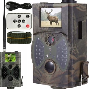 FOTOPUŁAPKA Z PILOTEM I ANTENĄ HC-300M