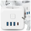 pol_il_Rozgaleznik-sieciowy-rozdzielacz-Ladowarka-adapter-zlodziejka-3-gniazdka-EU-3x-USB-USB-C-C-7w1-Alogy-Bialy-69932.webp