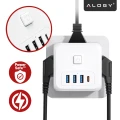 pol_pl_Rozgaleznik-sieciowy-rozdzielacz-Ladowarka-adapter-zlodziejka-3-gniazdka-EU-3x-USB-USB-C-C-7w1-Alogy-Bialy-69932_4.webp