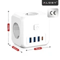 pol_pl_Rozgaleznik-sieciowy-rozdzielacz-Ladowarka-adapter-zlodziejka-3-gniazdka-EU-3x-USB-USB-C-C-7w1-Alogy-Bialy-69932_2.webp