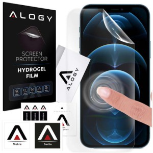 Folia Hydrożelowa do iPhone 12 Pro ochronna na telefon na ekran Alogy Hydrogel Film