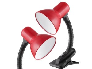 LAMPKA BIURKOWA PRL NA KLIPS LAMPA BIURKO