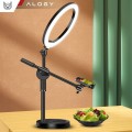 pol_pl_Lampa-pierscieniowa-LED-Ring-10-2x-uchwyt-na-telefon-stojaca-statyw-na-biurko-regulowane-ramie-Alogy-Czarna-72544_3.jpg