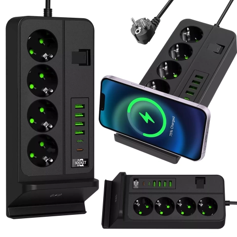 pol_il_Rozgaleznik-gniazdka-Alogy-Plug-Extender-rozdzielacz-adapter-przedluzacz-3m-z-ladowarka-Qi-indukcyjna-4x-wtyczka-EU-4x-USB-2x-USB-C-Czarny-75298.webp