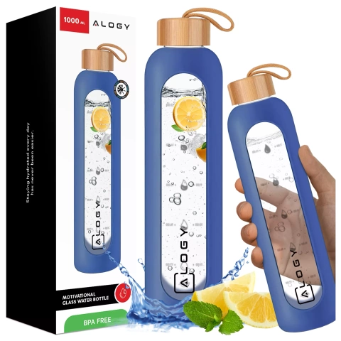 pol_il_Butelka-szklana-duza-bidon-na-napoje-do-picia-Alogy-Miarka-motywacyjna-1l-1000ml-etui-silikonowe-Niebieska-74357.webp