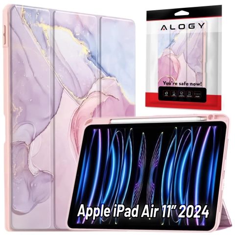 pol_il_Etui-hybrydowe-z-miejscem-na-rysik-do-Apple-iPad-Air-11-2024-2025-Air-10-9-2020-2022-Pro-11-2018-Alogy-Hybrid-Book-Cover-Case-Marble-Rozowe-75825.webp