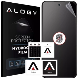Folia "MATOWA" do Motorola Moto G13 / G23 / G53 5G / G62 5G / G73 / Honor 30s Hydrożelowa Alogy HydroSkin Matte Pro™ na ekran do etui "BEZ ODCISKU PALCÓW"