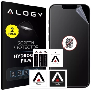 2x Folia "MATOWA" do Apple iPhone 16e Hydrożelowa Alogy HydroSkin Matte Pro™ na ekran do etui "BEZ ODCISKU PALCÓW"