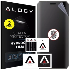 2x Folia "MATOWA" do Honor Magic6 Pro Hydrożelowa Alogy HydroSkin Matte Pro™ na ekran do etui "BEZ ODCISKU PALCÓW"