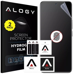 2x Folia "MATOWA" do Honor 90 5G Hydrożelowa Alogy HydroSkin Matte Pro™ na ekran do etui "BEZ ODCISKU PALCÓW"