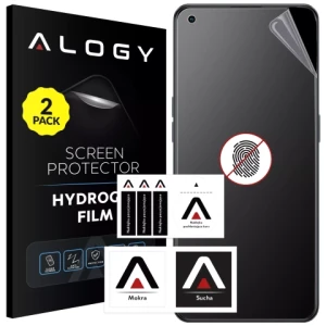 2x Folia "MATOWA" do Oppo Reno7 Lite / 7Z / 7 SE Hydrożelowa Alogy HydroSkin Matte Pro™ na ekran do etui "BEZ ODCISKU PALCÓW"