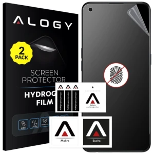 2x Folia "MATOWA" do Oppo Reno5 5G Hydrożelowa Alogy HydroSkin Matte Pro™ na ekran do etui "BEZ ODCISKU PALCÓW"