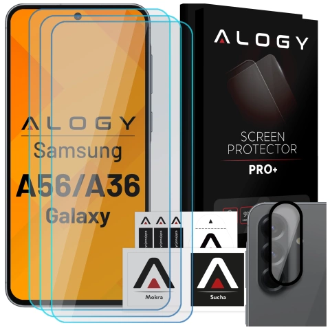 pol_il_3x-Szklo-hartowane-na-ekran-szklo-na-obiektyw-do-Samsung-Galaxy-A56-A36-5G-2025-ochronne-szkielko-na-ekran-i-aparat-9H-Alogy-GlassGuard-Pack-TM-zestaw-szkiel-ochronnych-77761.webp