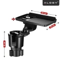 pol_pl_Uchwyt-Samochodowy-na-Kubek-i-Butelke-Telefon-z-Obrotowym-Stoliczkiem-360-Mobilny-Organizer-2w1-Alogy-MultiUse-Tray-TM-Czarny-79692_6.webp