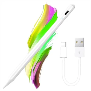 Rysik Dotykowy Stylus Pen do Telefonu i Tabletu, Precyzyjny Pencil do Apple iPad, Alogy SmartStylus™ - Biały