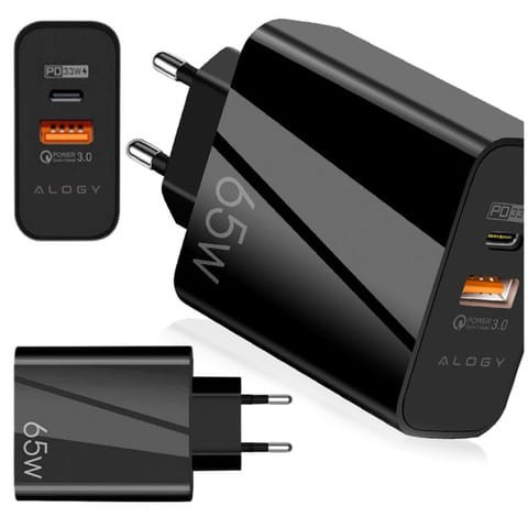 pol_il_Ladowarka-sieciowa-szybka-USB-A-QC-3-0-Quick-Charge-USB-C-PD-33W-65W-Alogy-czarna-53138.jpg