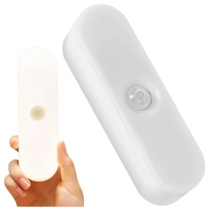 Lampka nocna Alogy Sensor Lamp z czujnikiem ruchu 14cm lampa szafkowa biurkowa na magnes Biała