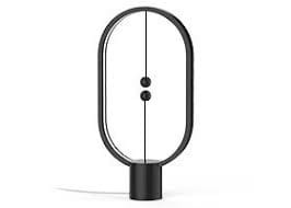Heng Balance Lamp Ellipse LED 5W lampa USB z obrotowym włącznikiem czarna