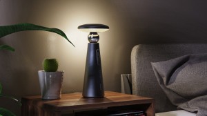 Lampa stołowa UFO z modułowym oświetleniem i wymiennymi akcesoriami