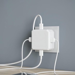 PowerUSB PD 60W - 4-portowa ładowarka USB z portem USB-C PD