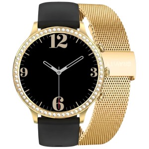Smartwatch Gravity Złoty Pasek i Bransoleta  GT5-1