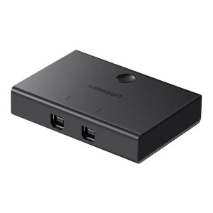 Przełącznik KVM UGREEN 30345 2x1 USB 2.0 (czarny)