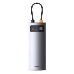 Hub BASEUS Metal Gleam Series 4-portowy USB-C