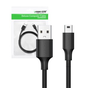 Kabel UGREEN US132 USB-A-mini USB 2m (czarny)