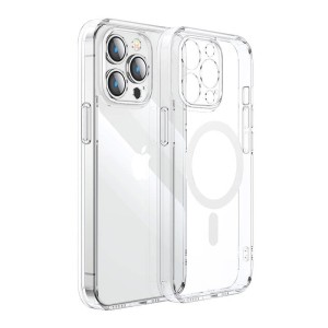 Etui magnetyczne JOYROOM JR-14D7 do iPhone 14 Plus (przezroczyste)