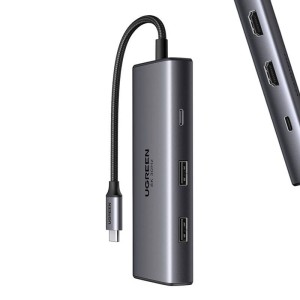 Hub USB-C UGREEN CM498 6-portowy