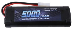 Akumulator GENS ACE 5000mAh 7,2V Tamiya