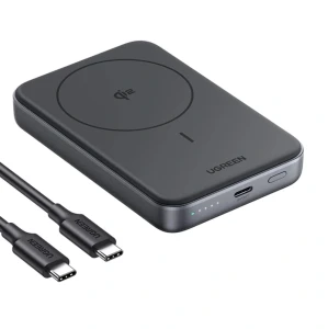 Powerbank UGREEN PB761 10000mAh Qi2 30W (czarny)