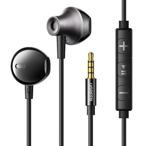 Przewodowe słuchawki UGREEN 3.5mm EP106 (czarny)