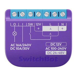Przekaźnik smart SWITCHBOT Relay Switch 1 styk beznapięciowy