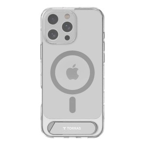 Etui magnetyczne TORRAS Pstand Series iPhone 16 Pro (przezroczyste)