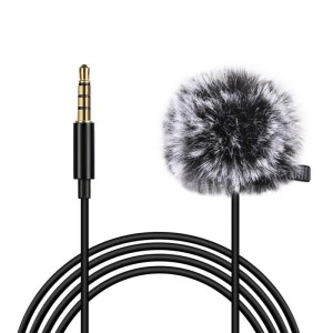 Mikrofon krawatowy PULUZ PU424 1,5m jack 3,5mm