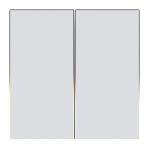 Włącznik światła AVATTO TS60-EU-W2 ZigBee 2-kanałowy (biały)