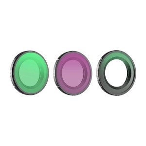 Filtry do obiektywu 1/4” Sunnylife 3 szt. - Black Mist + CPL + ND16 do Osmo Nano