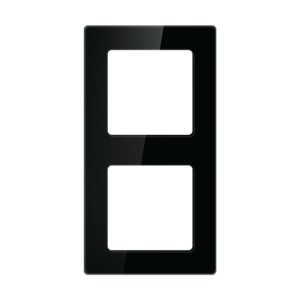 Ramka AVATTO N-TS10-Frame-B2 podwójna (czarna)