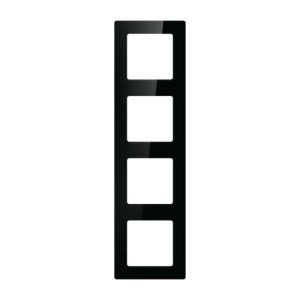 Ramka AVATTO N-TS10-Frame-B4 poczwórna (czarna)