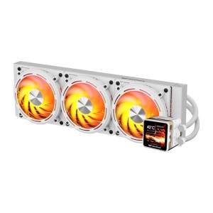 Chłodzenie wodne CPU DARKFLASH DE360 120mm (białe)